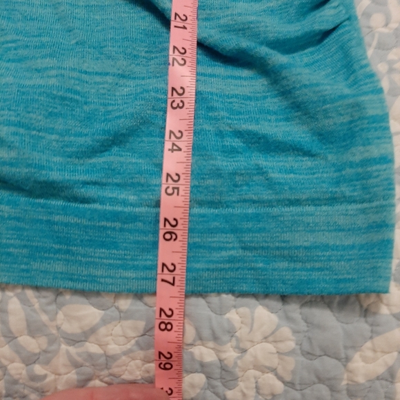 Maurices XL surplice teal blue sweater top - Picture 5 of 6